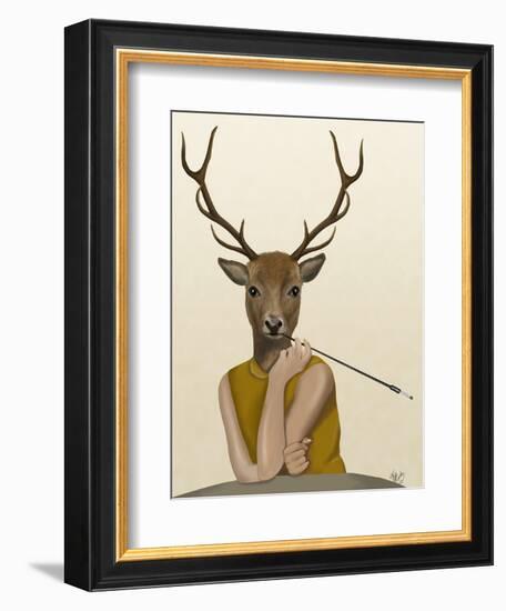 Dear Audrey-Fab Funky-Framed Art Print