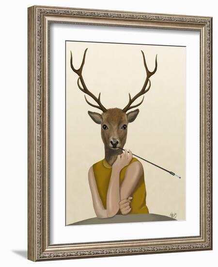 Dear Audrey-Fab Funky-Framed Art Print