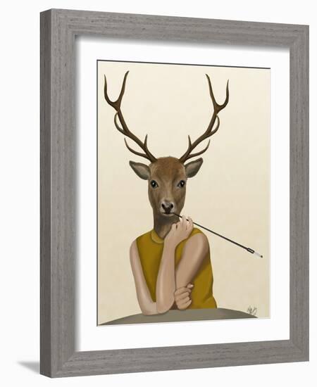 Dear Audrey-Fab Funky-Framed Art Print