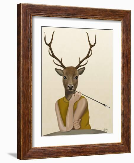 Dear Audrey-Fab Funky-Framed Art Print