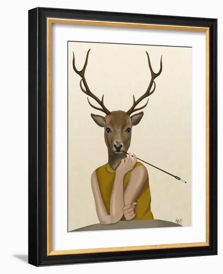 Dear Audrey-Fab Funky-Framed Art Print