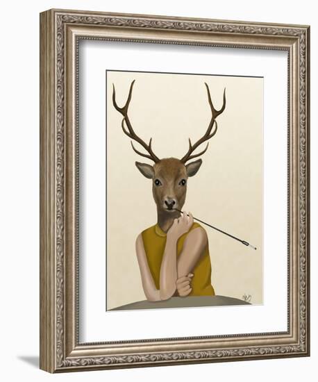 Dear Audrey-Fab Funky-Framed Premium Giclee Print