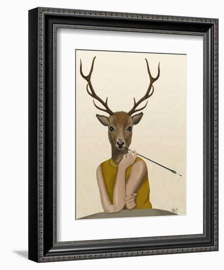 Dear Audrey-Fab Funky-Framed Premium Giclee Print