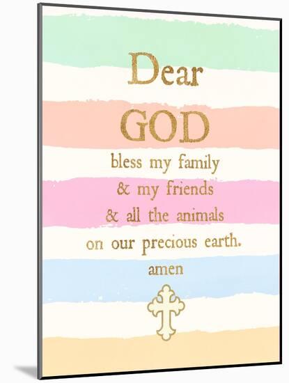 Dear God-Bella Dos Santos-Mounted Art Print