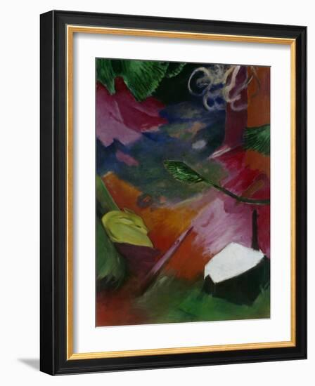 Dear in the Forest I, 1911-Franz Marc-Framed Giclee Print