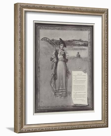 Dear Lady-Davidson Knowles-Framed Giclee Print