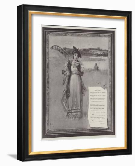 Dear Lady-Davidson Knowles-Framed Giclee Print