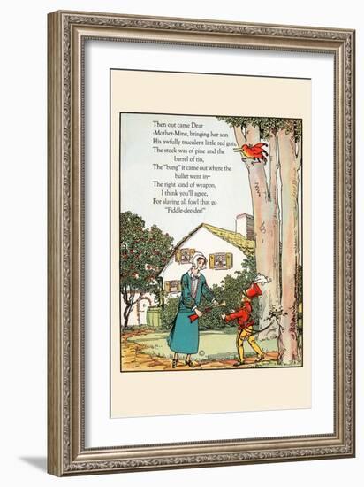 Dear Mother Mine-Eugene Field-Framed Art Print