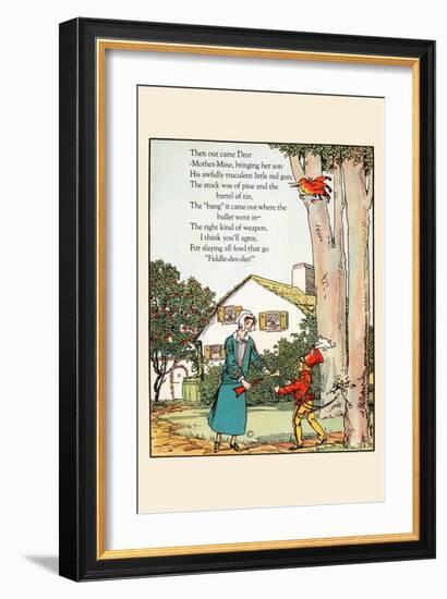 Dear Mother Mine-Eugene Field-Framed Art Print