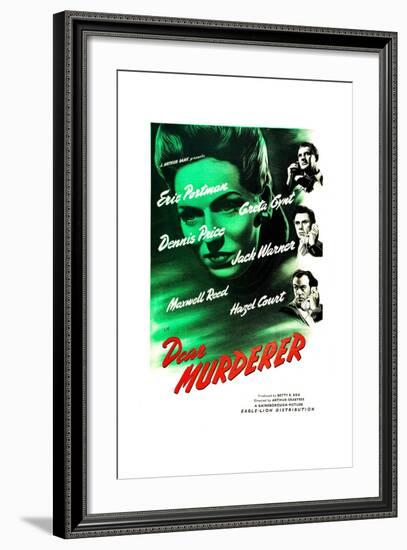 Dear Murderer-null-Framed Art Print