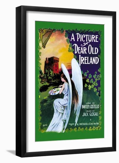 Dear Old Ireland-null-Framed Art Print