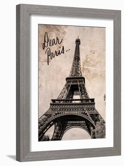 Dear Paris-Emily Navas-Framed Art Print