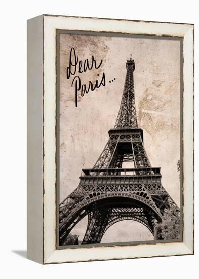 Dear Paris-Emily Navas-Framed Stretched Canvas