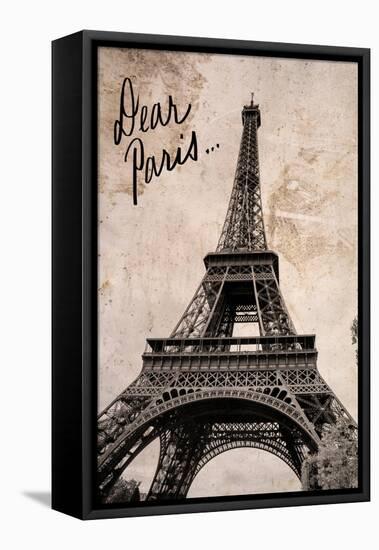 Dear Paris-Emily Navas-Framed Stretched Canvas