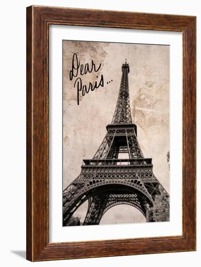 Dear Paris-Emily Navas-Framed Premium Giclee Print