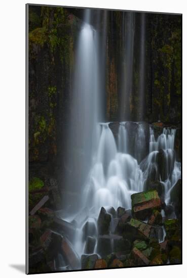 Deatailed Abstract Of Waterfalls In Iceland-Joe Azure-Mounted Photographic Print