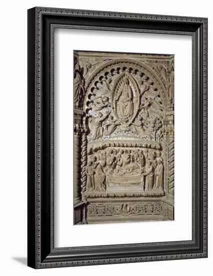 Death and Assumption of the Virgin, by Orcagna-null-Framed Photographic Print