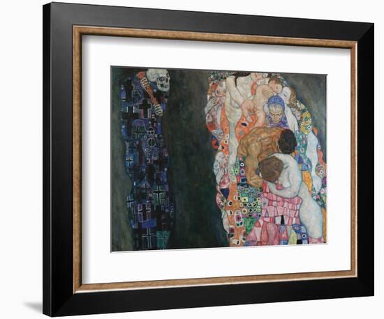 Death and Life, 1910-1915-Gustav Klimt-Framed Giclee Print