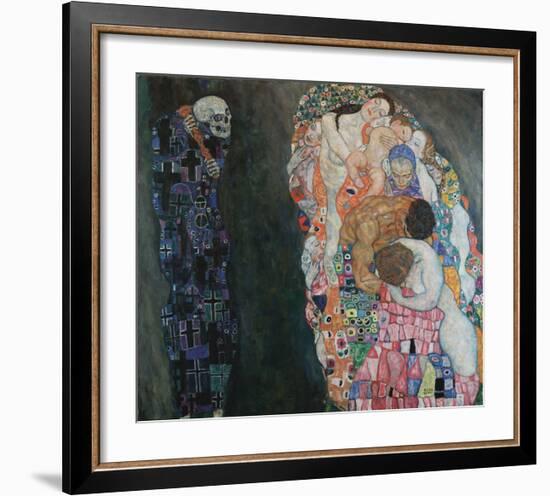 Death and Life, 1916-Gustav Klimt-Framed Art Print