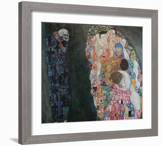 Death and Life, 1916-Gustav Klimt-Framed Art Print