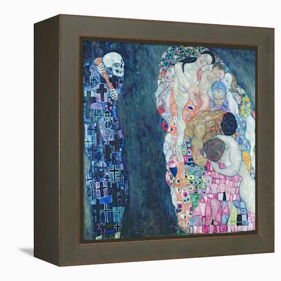 Death and Life, circa 1911-Gustav Klimt-Framed Premier Image Canvas