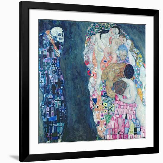 Death and Life, circa 1911-Gustav Klimt-Framed Premium Giclee Print