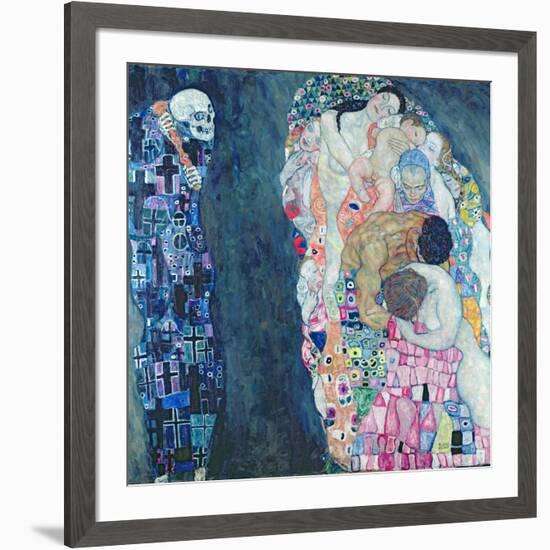 Death and Life, circa 1911-Gustav Klimt-Framed Premium Giclee Print