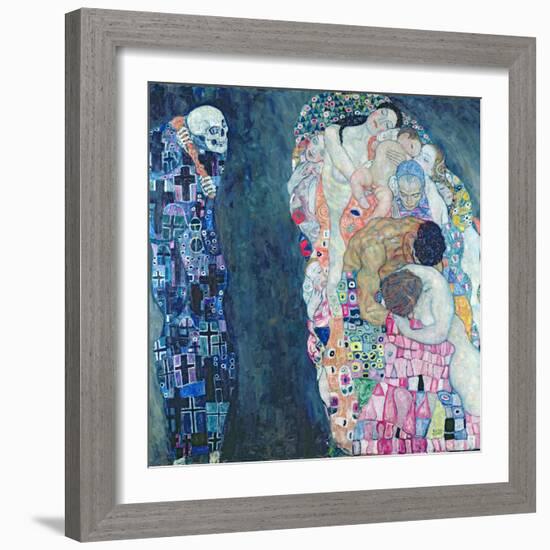 Death and Life, circa 1911-Gustav Klimt-Framed Giclee Print