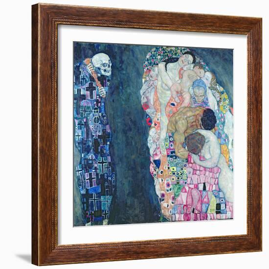 Death and Life, circa 1911-Gustav Klimt-Framed Giclee Print