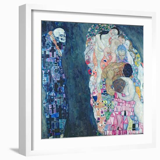 Death and Life, circa 1911-Gustav Klimt-Framed Giclee Print