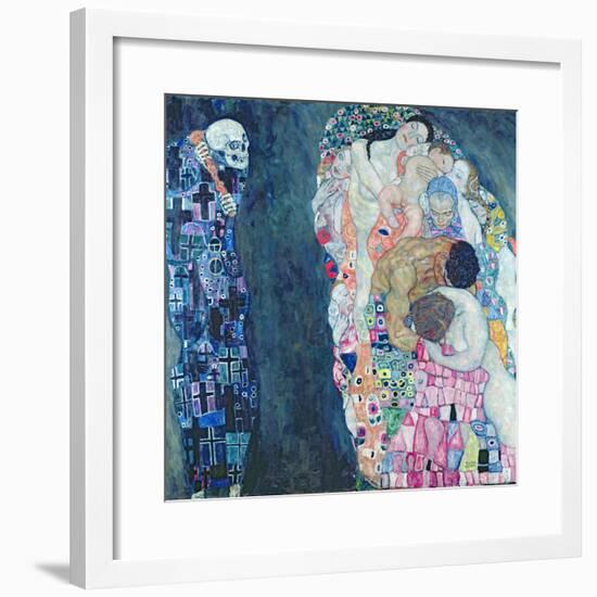 Death and Life, circa 1911-Gustav Klimt-Framed Premium Giclee Print