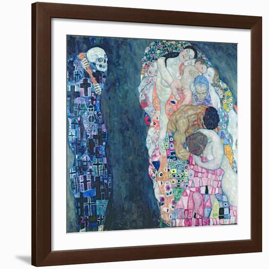 Death and Life, circa 1911-Gustav Klimt-Framed Giclee Print