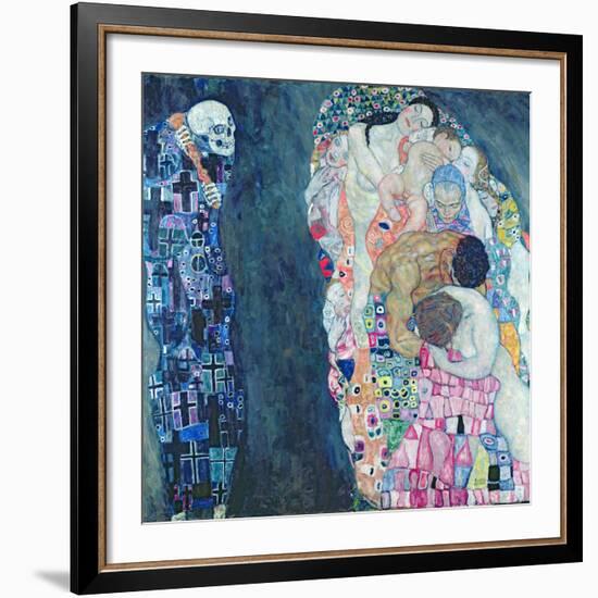 Death and Life, circa 1911-Gustav Klimt-Framed Giclee Print