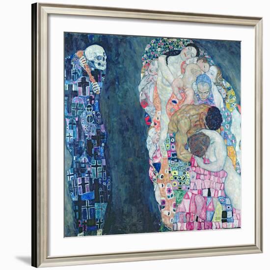 Death and Life, circa 1911-Gustav Klimt-Framed Giclee Print