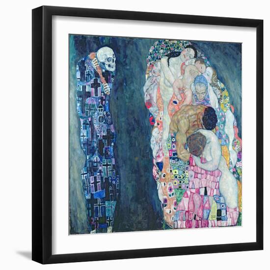 Death and Life, circa 1911-Gustav Klimt-Framed Giclee Print