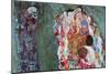 Death and Life-Gustav Klimt-Mounted Art Print