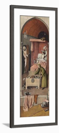 Death and Miser, c.1485-90-Hieronymus Bosch-Framed Giclee Print