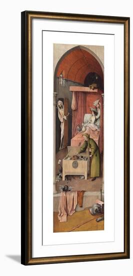 Death and the Miser-Hieronymus Bosch-Framed Premium Giclee Print