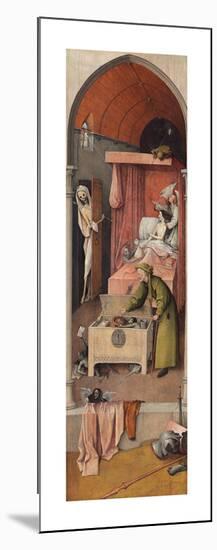 Death and the Miser-Hieronymus Bosch-Mounted Premium Giclee Print