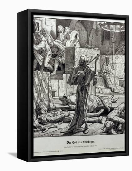 Death as Assassin, 1851-Alfred Rethel-Framed Premier Image Canvas