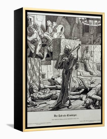 Death as Assassin, 1851-Alfred Rethel-Framed Premier Image Canvas