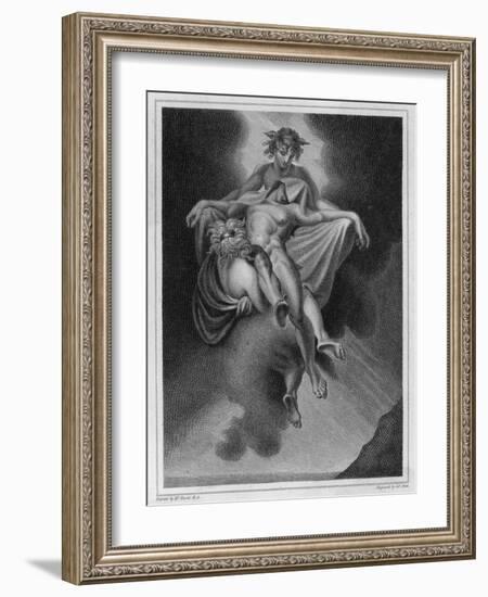 Death as Perceived by the Ancient Greeks-Henry Fuseli-Framed Art Print