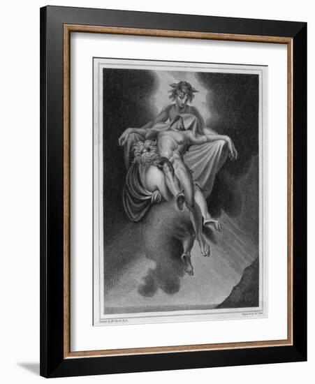 Death as Perceived by the Ancient Greeks-Henry Fuseli-Framed Art Print