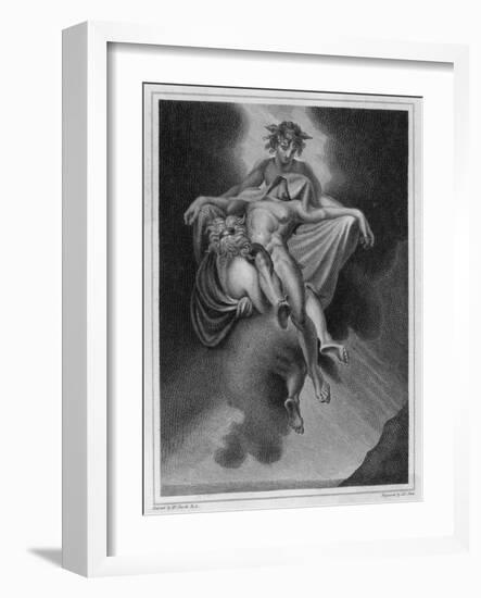 Death as Perceived by the Ancient Greeks-Henry Fuseli-Framed Art Print