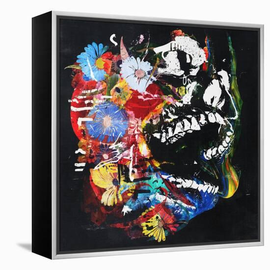 Death by Numbers III-Alex Cherry-Framed Stretched Canvas