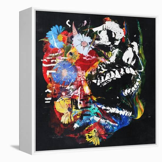 Death by Numbers III-Alex Cherry-Framed Stretched Canvas