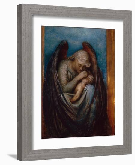 Death Crowning Innocence, 1889-George Frederic Watts-Framed Giclee Print