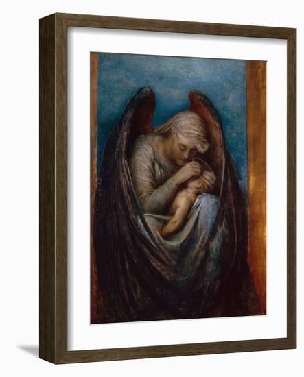Death Crowning Innocence, 1889-George Frederic Watts-Framed Giclee Print