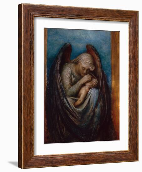 Death Crowning Innocence, 1889-George Frederic Watts-Framed Giclee Print