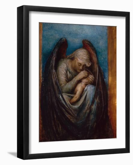 Death Crowning Innocence, 1889-George Frederic Watts-Framed Giclee Print